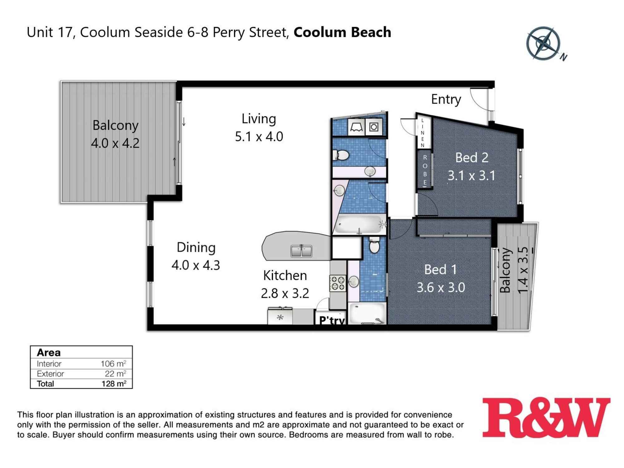 17/6-8 Perry Street Coolum Beach