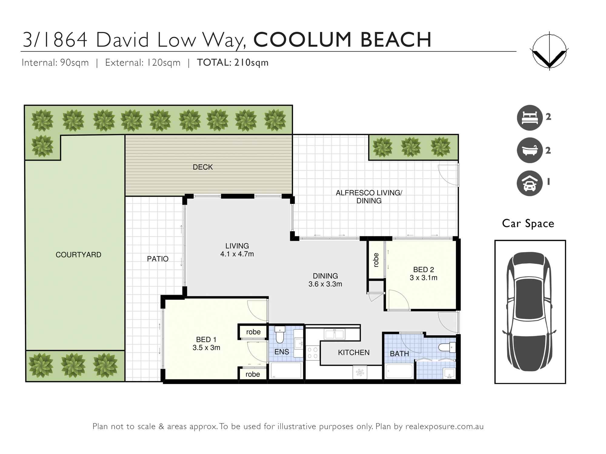 3/1864 David Low Way Coolum Beach
