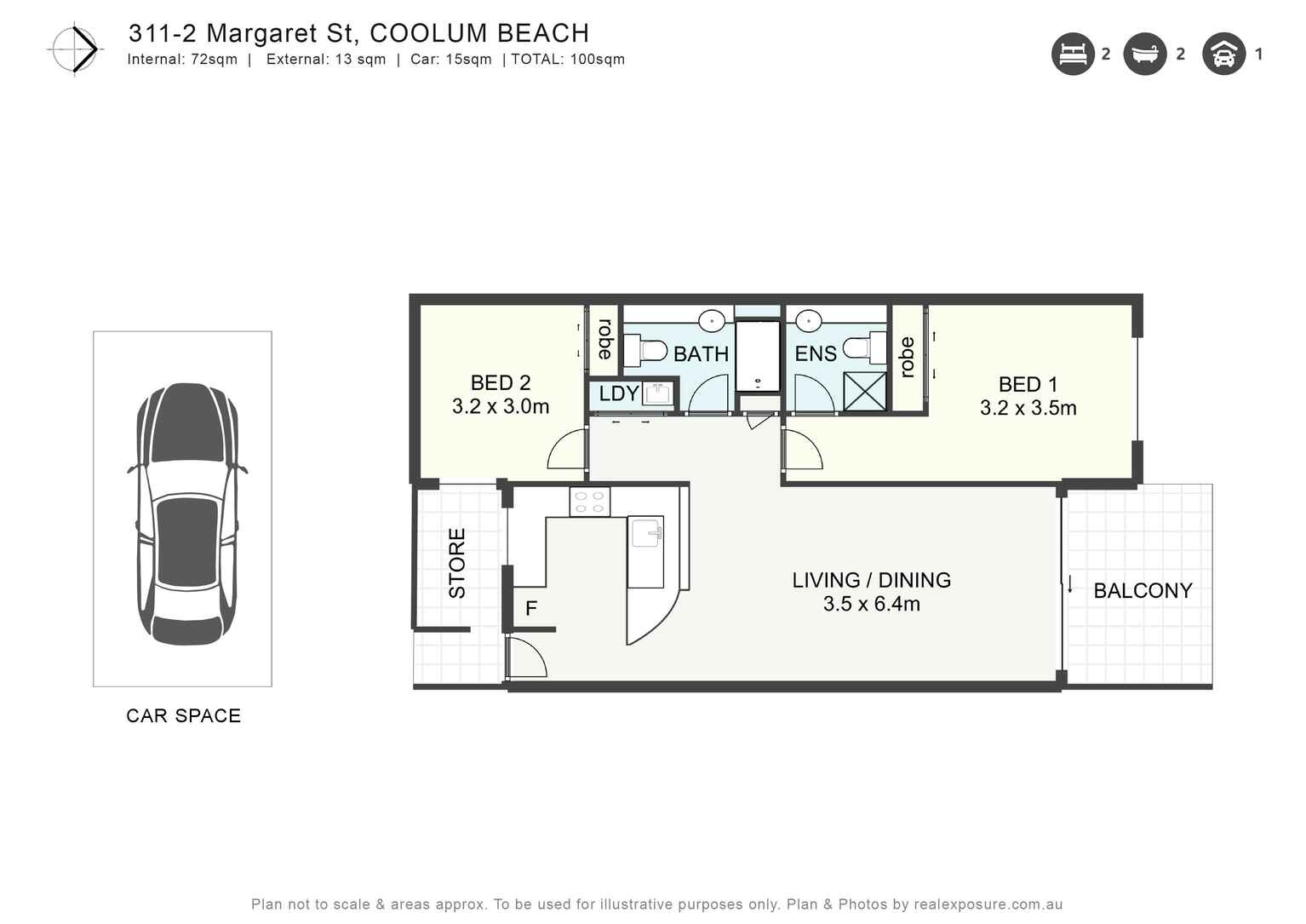 311/2 Margaret Street Coolum Beach