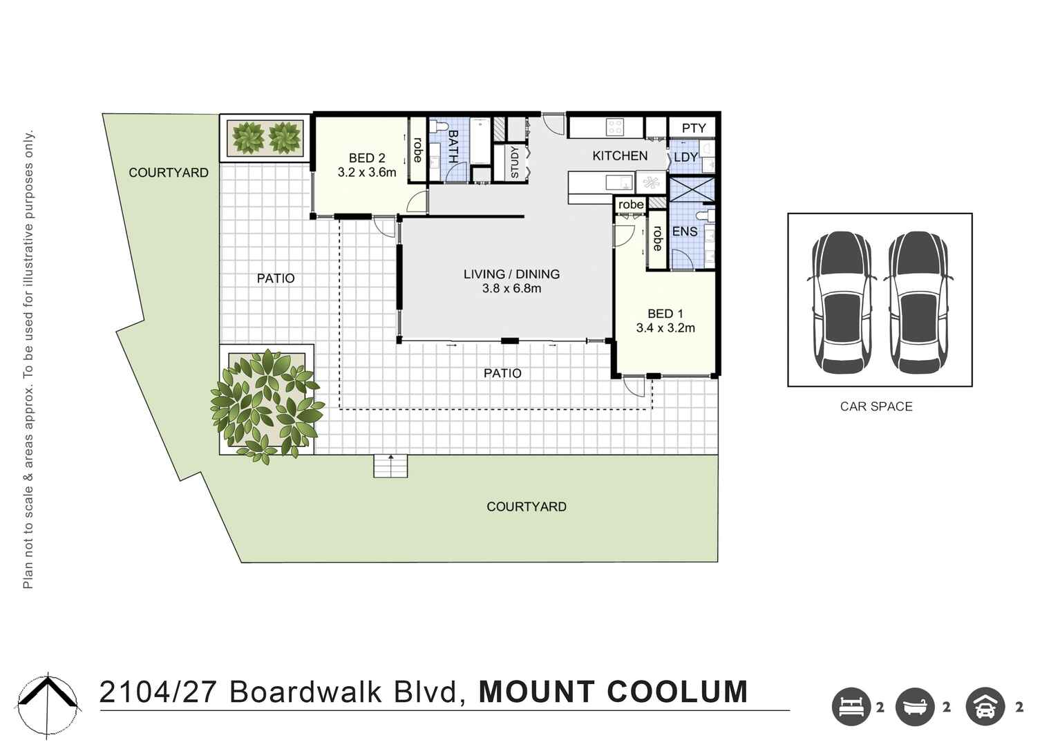 2104/27 Boardwalk Boulevard Mount Coolum